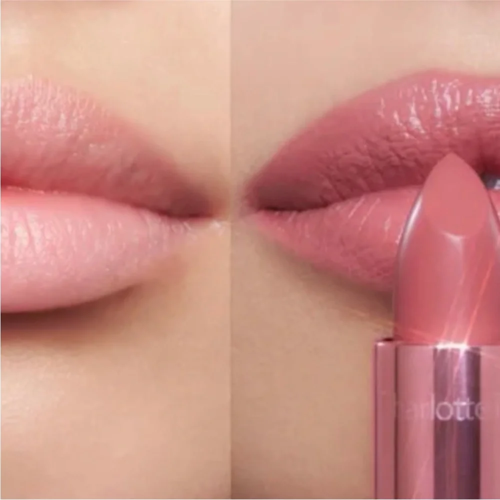 Charlotte Tilbury Icon Baby Fresh Pink Gloss & Pink Lipstick Duo - Picture 3 of 4